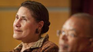 Evelyn Brooks Higginbotham with Henry Louis Gates Jr. (courtesy of Harvard University)
